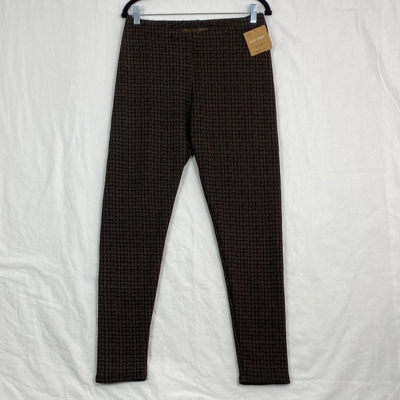 NEW Just Cozy Fleece Lined Houndstooth Leggings Size XL - Picture 4 of 13